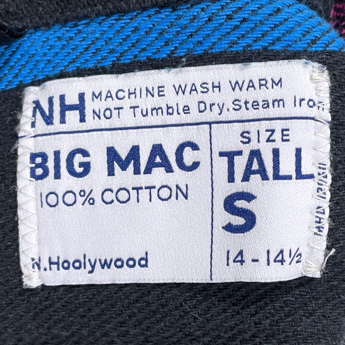 BIG MAC×N．HOOLYWOOD 24AW チェック柄フランネルシャツ SHIRT 2242-SH31-011 古着・中古-7枚目のアイテム画像