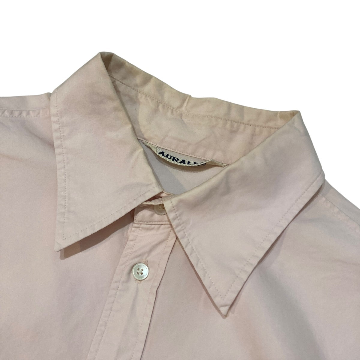 AURALEE(オーラリー) HIGH COUNT FINX OX DOLMAN SLEEVE SHIRT長袖