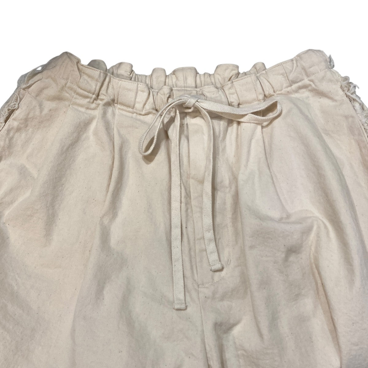 Pigment print washed denim pantsハーフパンツWM04-SP2610405