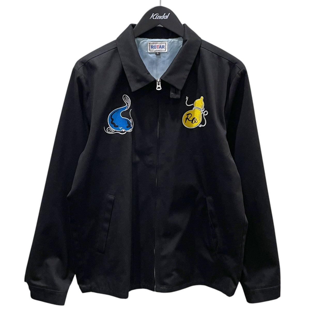 ROTAR ローター スカジャン Sサイズ ROTAR(ローター) ジップアップジャケット 「Catfish×Snowy heron
