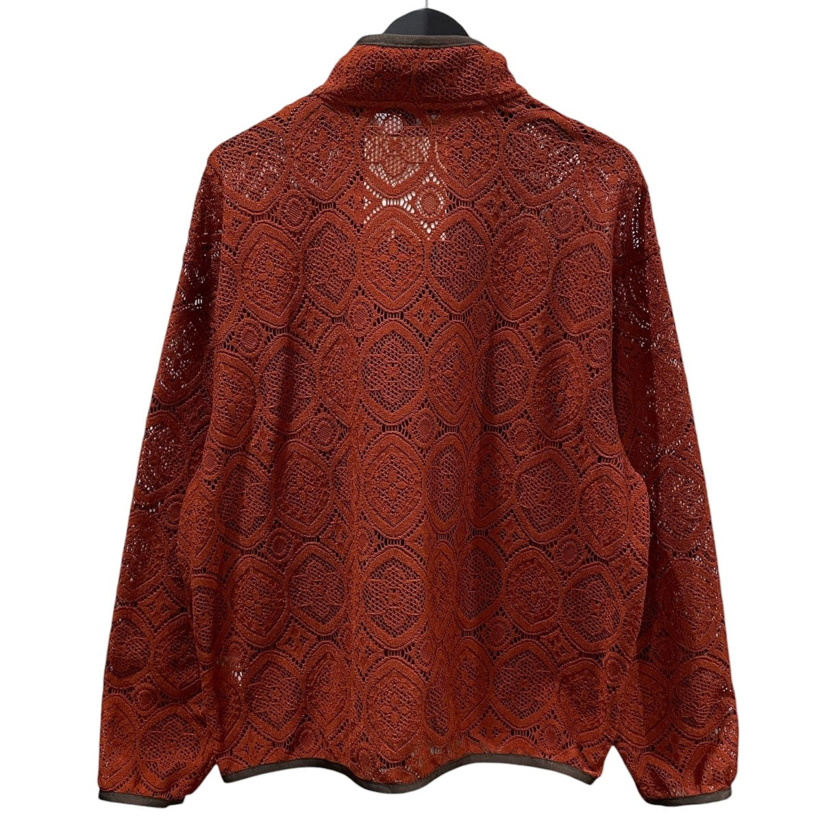elephant TRIBAL fabrics 24AW レース編みニットポロシャツ Sensual Snap T - LACE センシュアル スナップT レース E03-ST24F 古着・中古-2枚目のアイテム画像