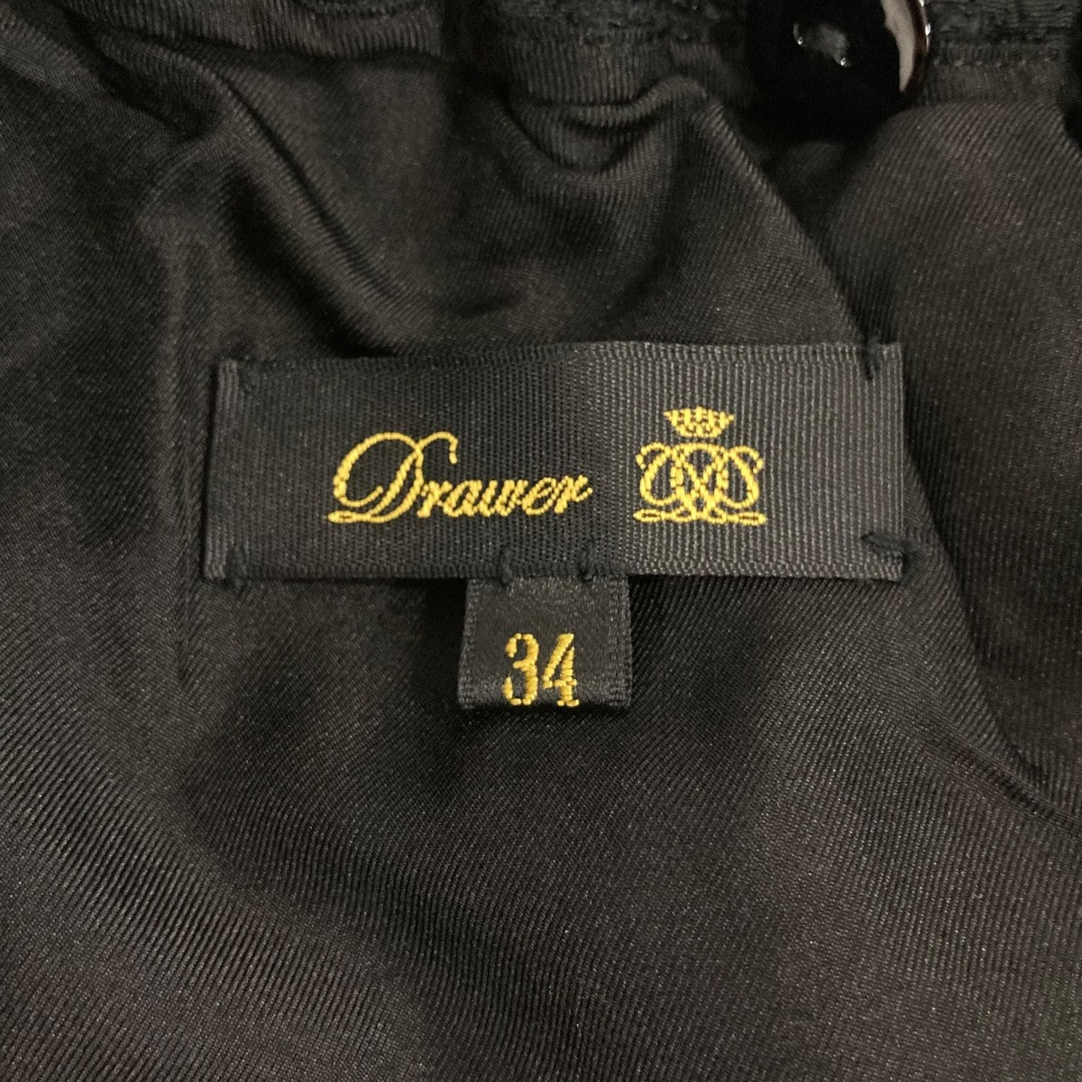 Drawer(ドゥロワー) イージーパンツ65142361560 65142361560 ブラック