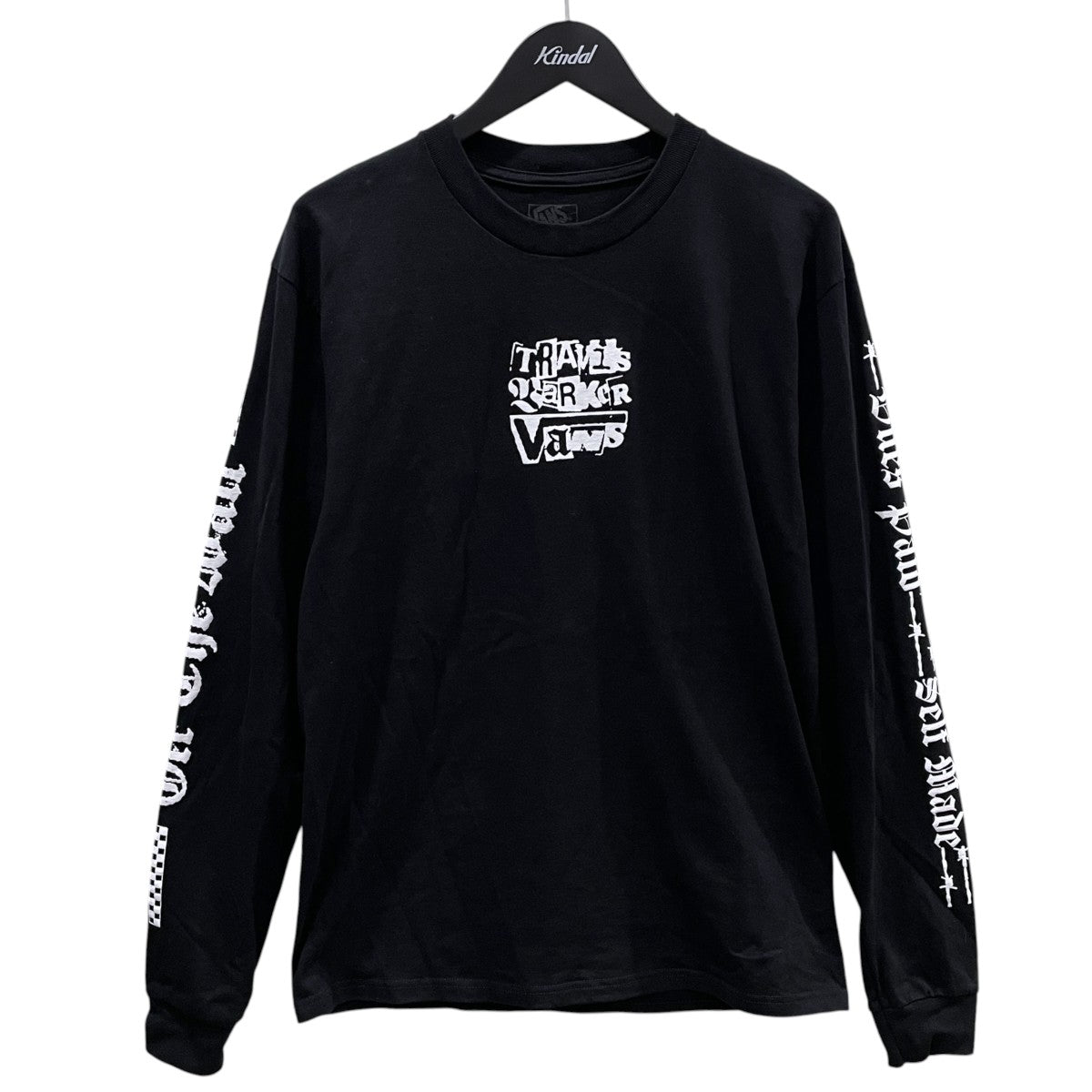 26SS プリント長袖カットソー LS Tee ロングスリーブティー VN0013QBBLK