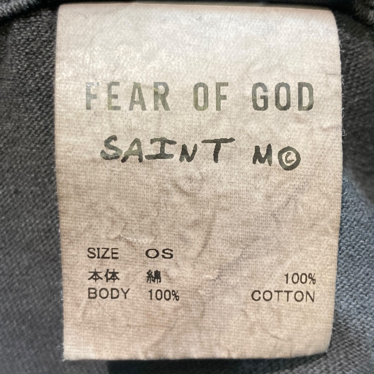 FG_LS TEE ／ SNT OF GOD長袖TシャツSM-HR8-0000-C02