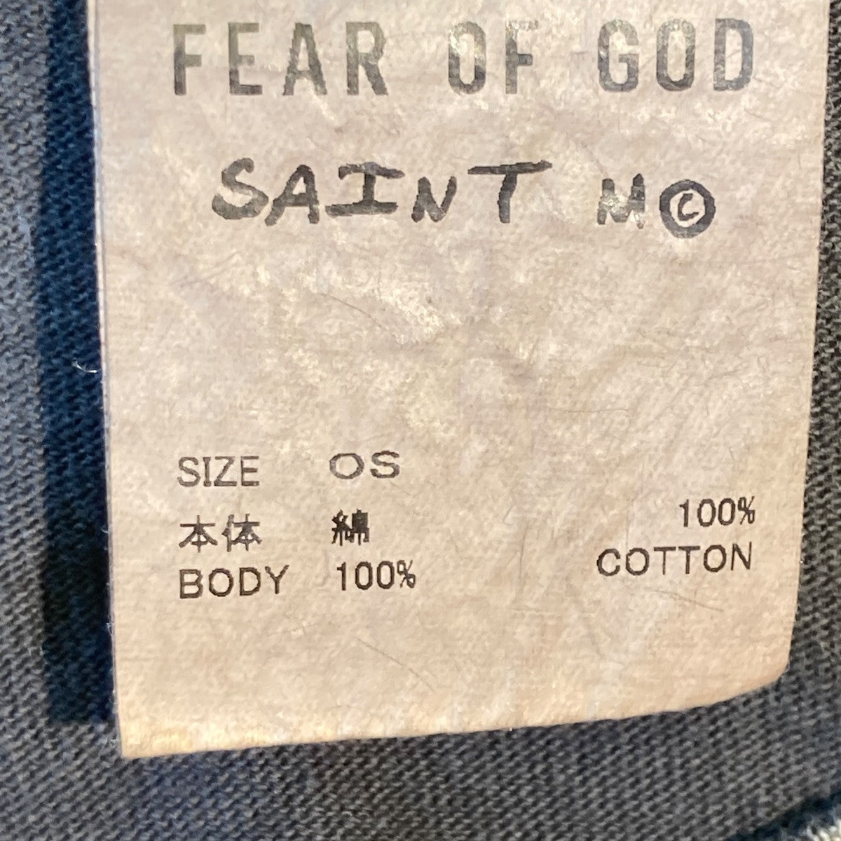 FG_LS TEE ／ SNT OF GOD長袖TシャツSM-HR8-0000-C02