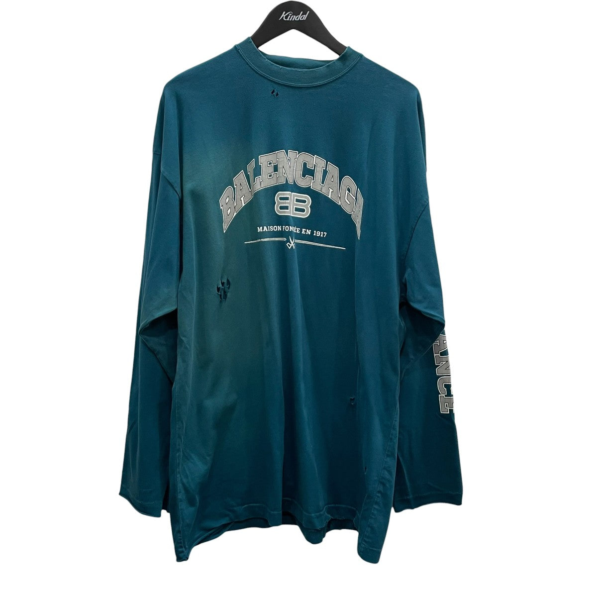 BALENCIAGA ロングカットソー681046TLVJ1 古着・中古-1枚目のアイテム画像