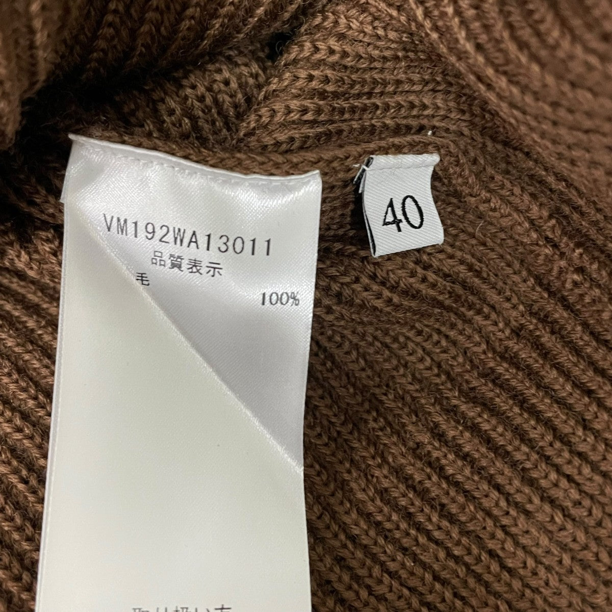 ニットVM192WA13011
