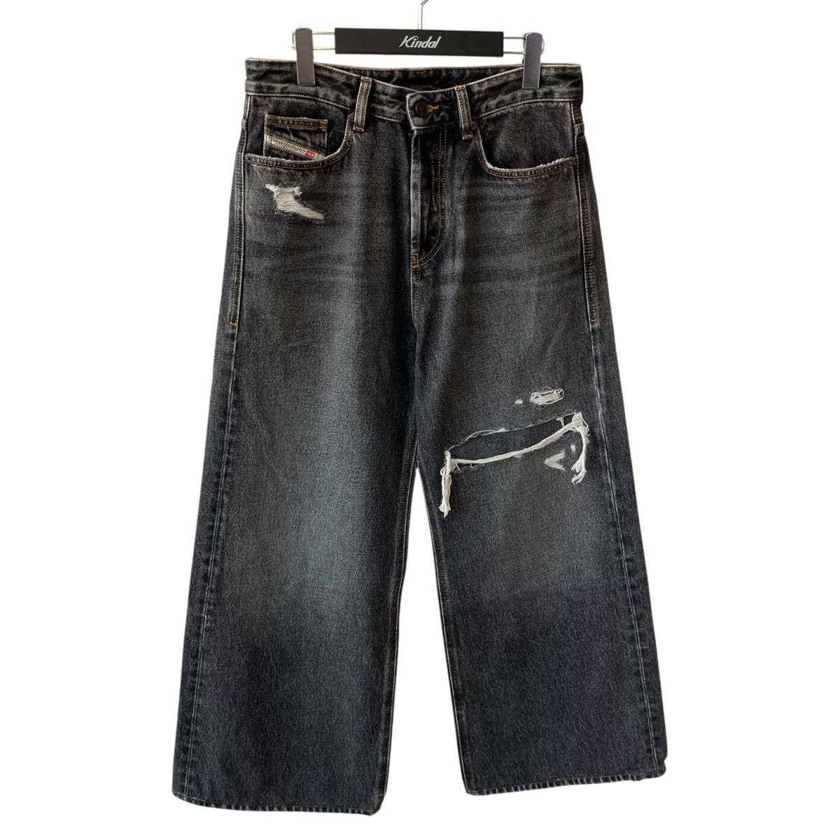 DIESEL(ディーゼル) D-RISEデニムパンツA06371 A06371 グレー サイズ