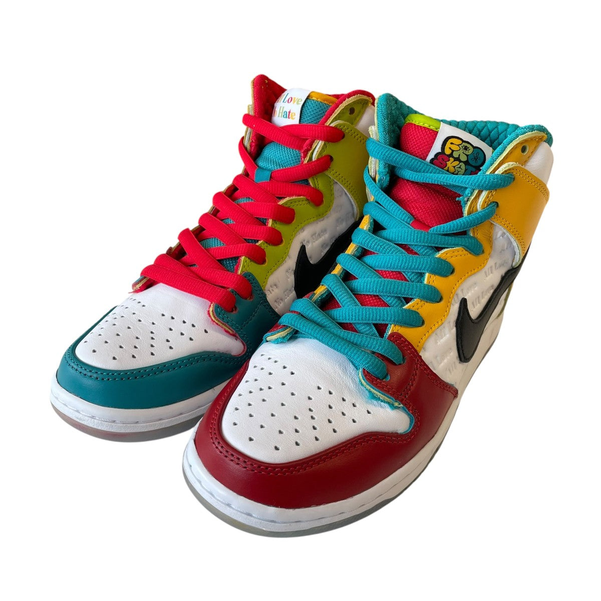 DUNK HIGH PRO QS FROSKATE ALL LOVENO HATEハイカットスニーカーDH7778-100