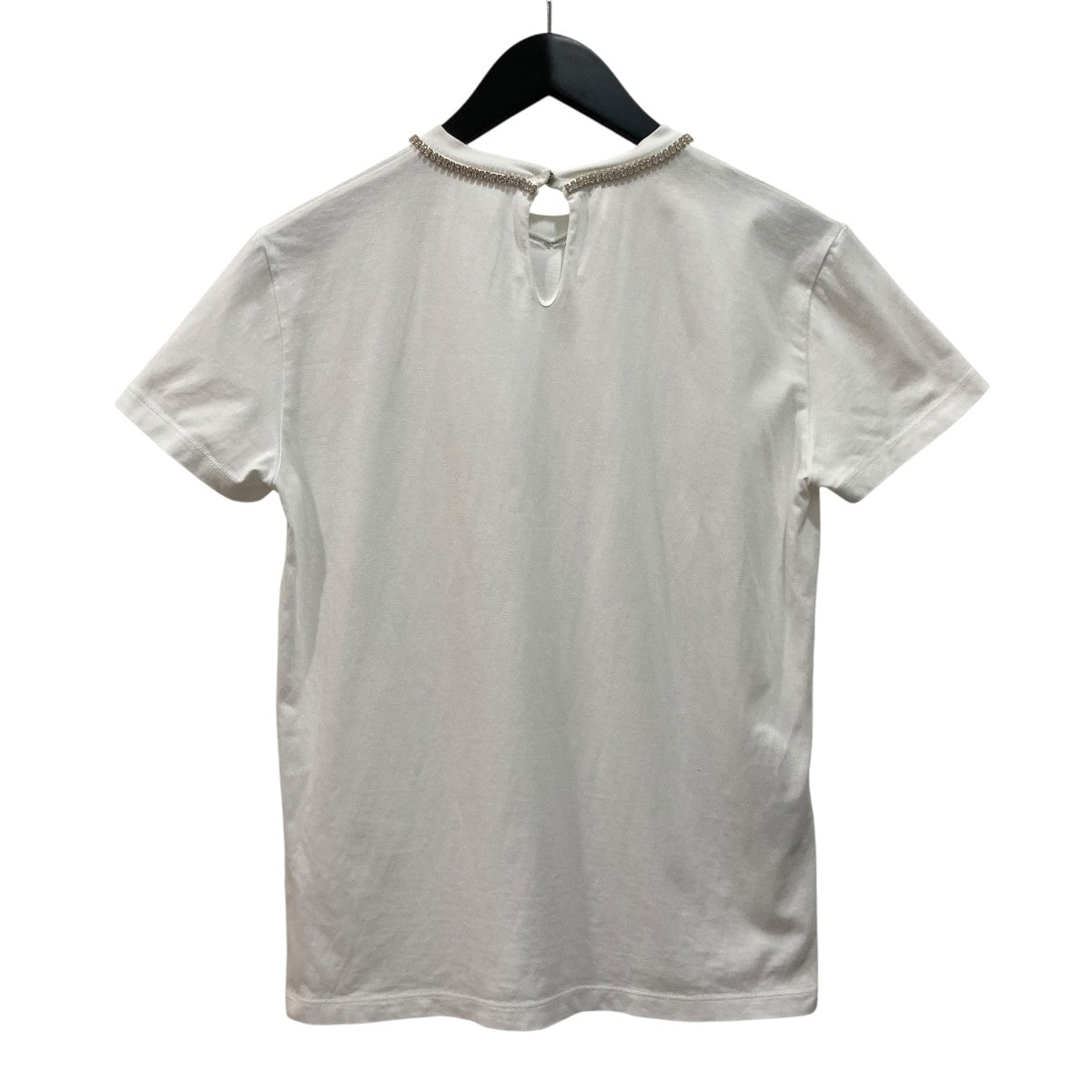 ビジューリボン半袖ＴシャツMJN137