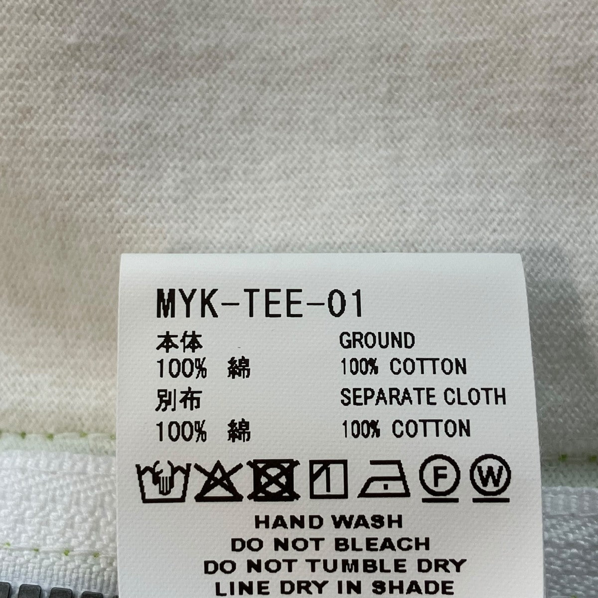 CURVY SLITBIG TEETシャツMYK-TEE-O1