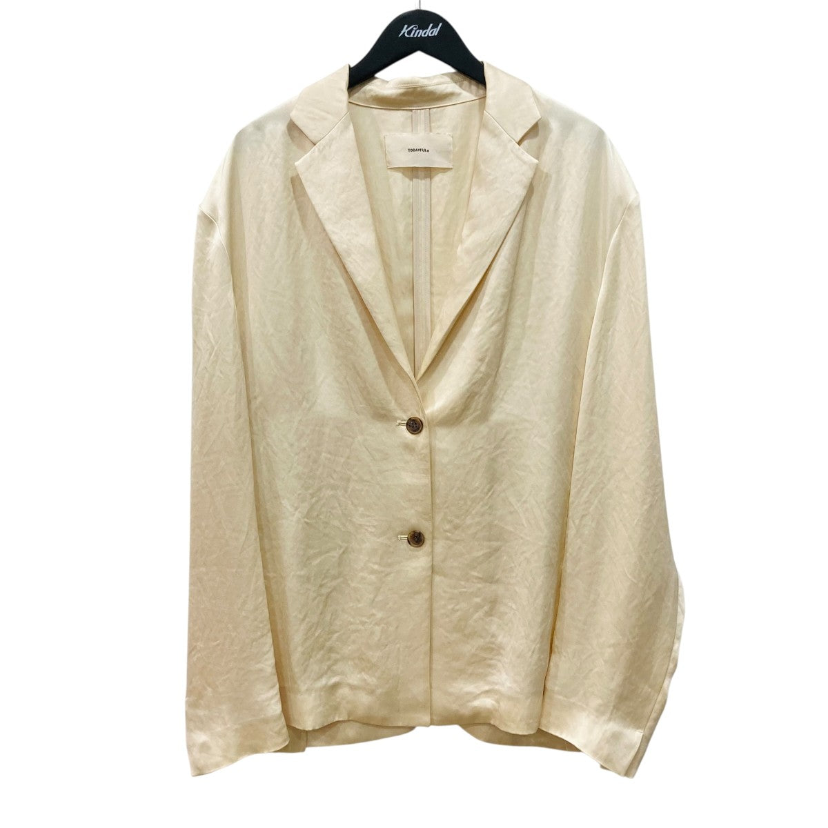todayful ジャケット TODAYFUL(トゥデイフル) 26SSSatin Over Jacketテーラードジャケット