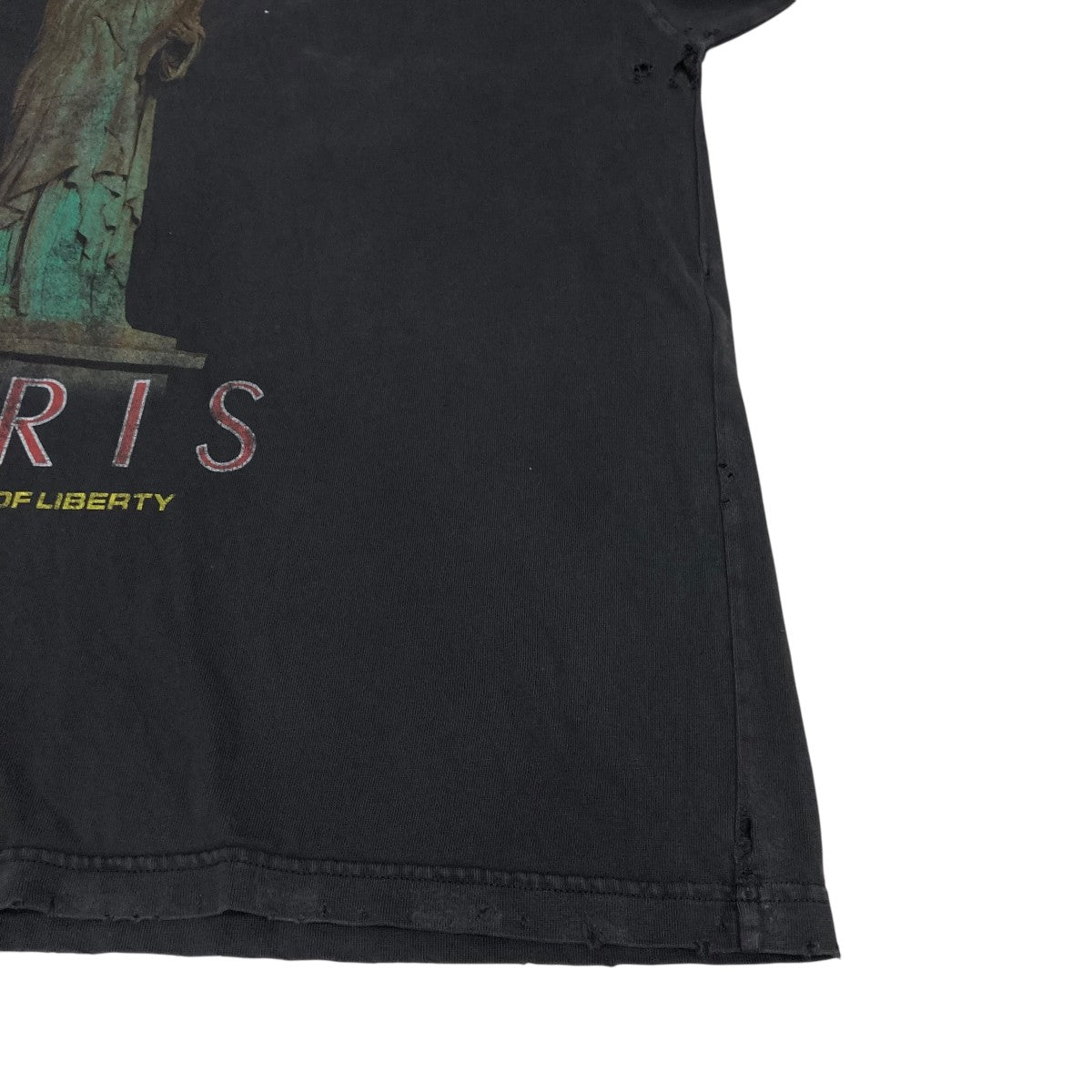 ヴィンテージ加工自由の女神プリント半袖Tシャツ764235 TQVR9