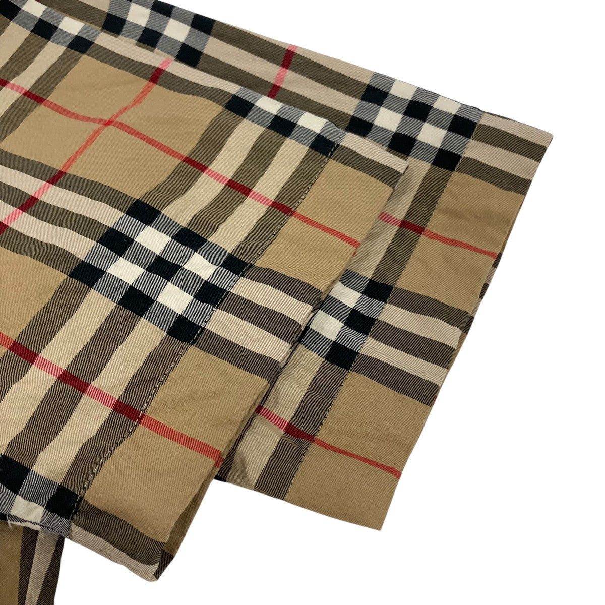 BURBERRY(バーバリー) 半袖シャツ8052446 8052446 レッド×ベージュ