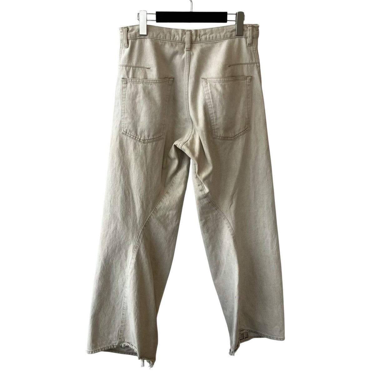 3D TWISTED WIDE LEG JEANSパンツNF242P04C