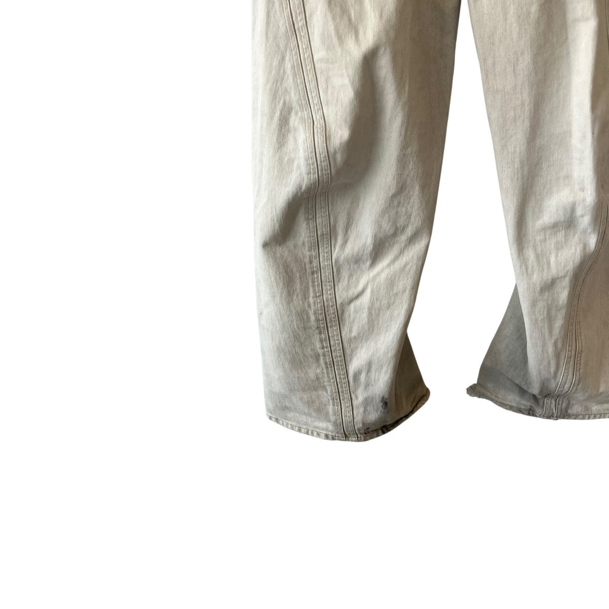 3D TWISTED WIDE LEG JEANSパンツNF242P04C