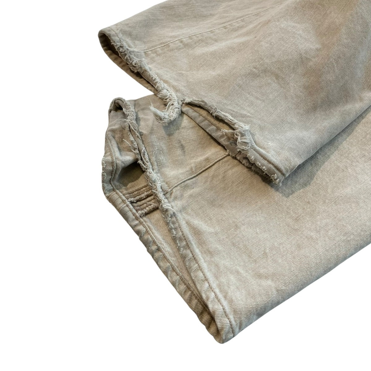 3D TWISTED WIDE LEG JEANSパンツNF242P04C