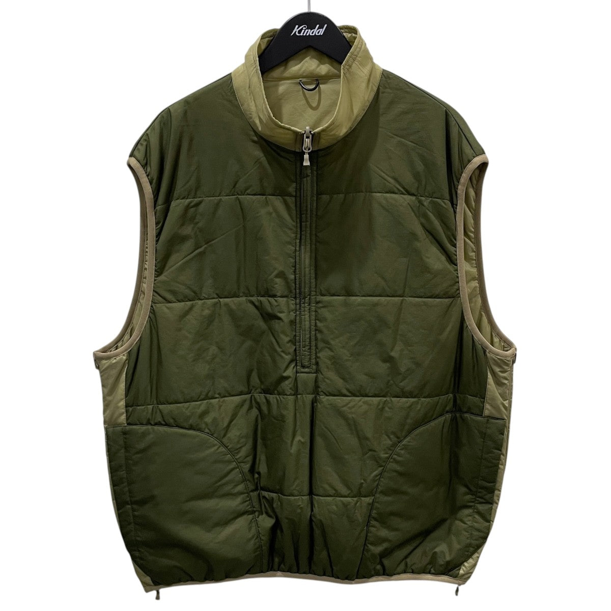 DAIWA PIER39 22AW リバーシブルプルオーバー中綿ベスト TECH REVERSIBLE PULLOVER PUFF VEST テック リバーシブル プルオーバー パフベスト BJ-21022W 古着・中古-3枚目のアイテム画像