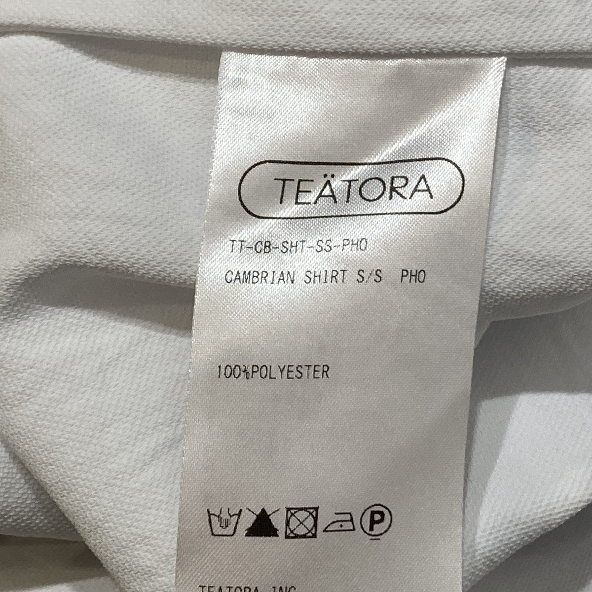 TEATORA PHOTOROLLER CAMBRIAN SHIRT S S PHO半袖シャツTT-CB-SHT-SS-PHO 古着・中古-7枚目のアイテム画像