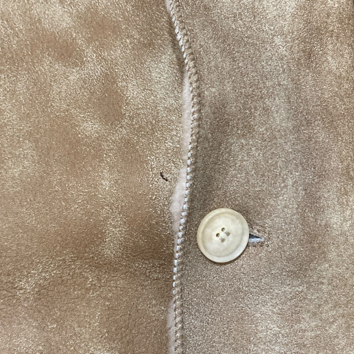 AURALEE MERINO MOUTON SHIRT BLOUSONレザーコートA25AB01SM 古着・中古-5枚目のアイテム画像