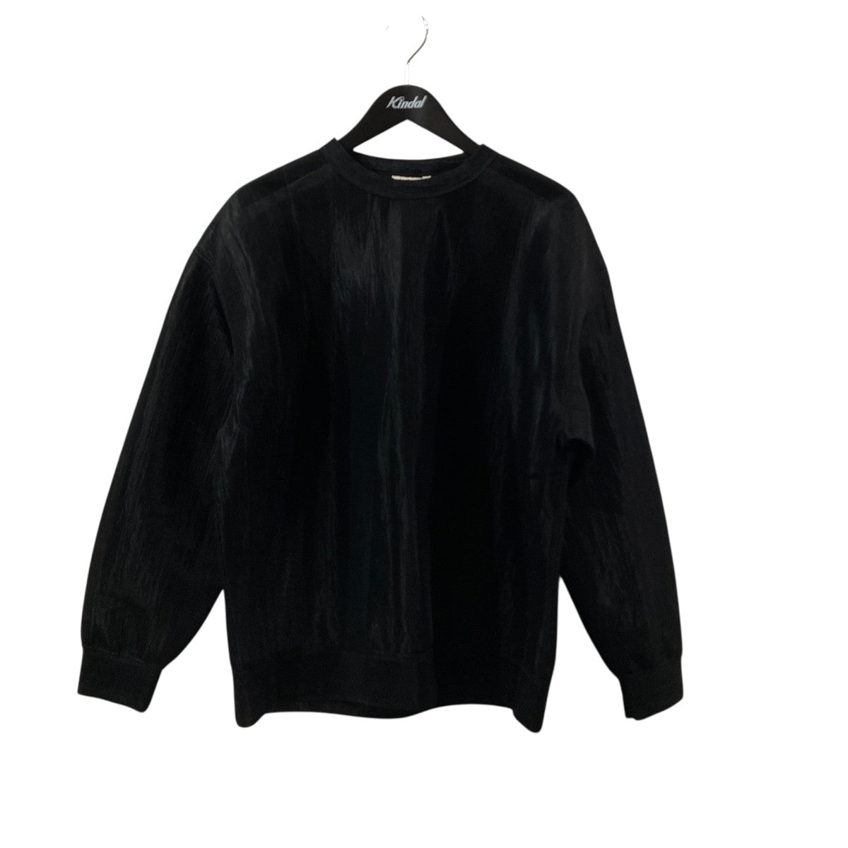 ELASTIC SHEER NYLON P O シアー長袖カットソー A24AP02ND