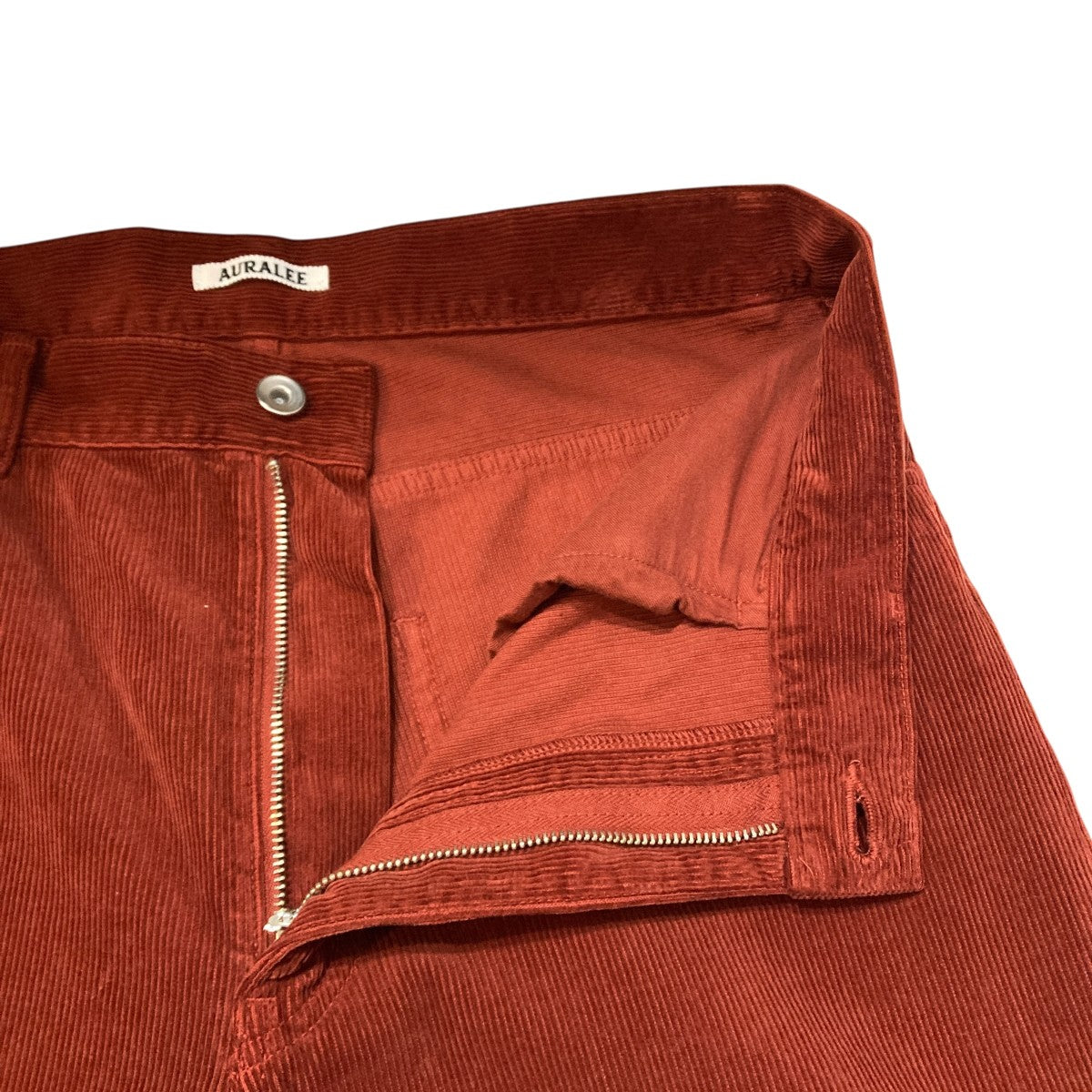 AURALEE 26SSCORDUROY 5P WIDE PANTSコーデュロイパンツA26SP01FX 古着・中古-4枚目のアイテム画像