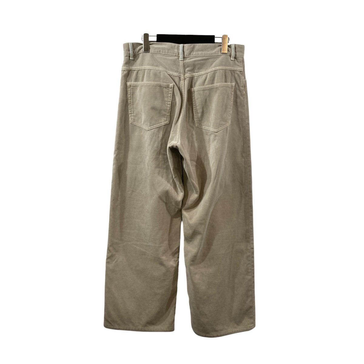 AURALEE 26SSGARMENT DYED FINX CORDUROY 5P WIDE PANTSコーデュロイパンツA26SP01FX 古着・中古-2枚目のアイテム画像