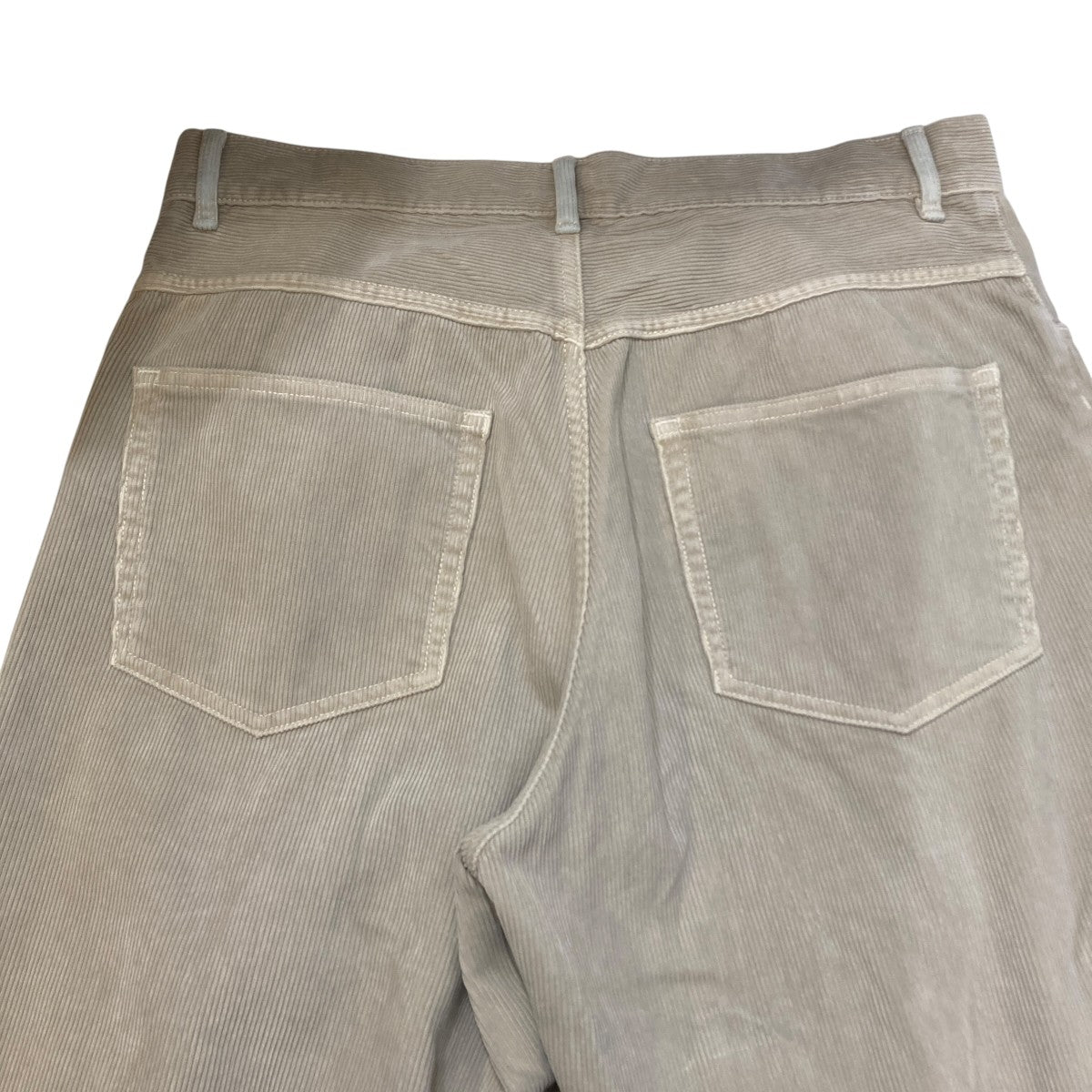 AURALEE 26SSGARMENT DYED FINX CORDUROY 5P WIDE PANTSコーデュロイパンツA26SP01FX 古着・中古-6枚目のアイテム画像