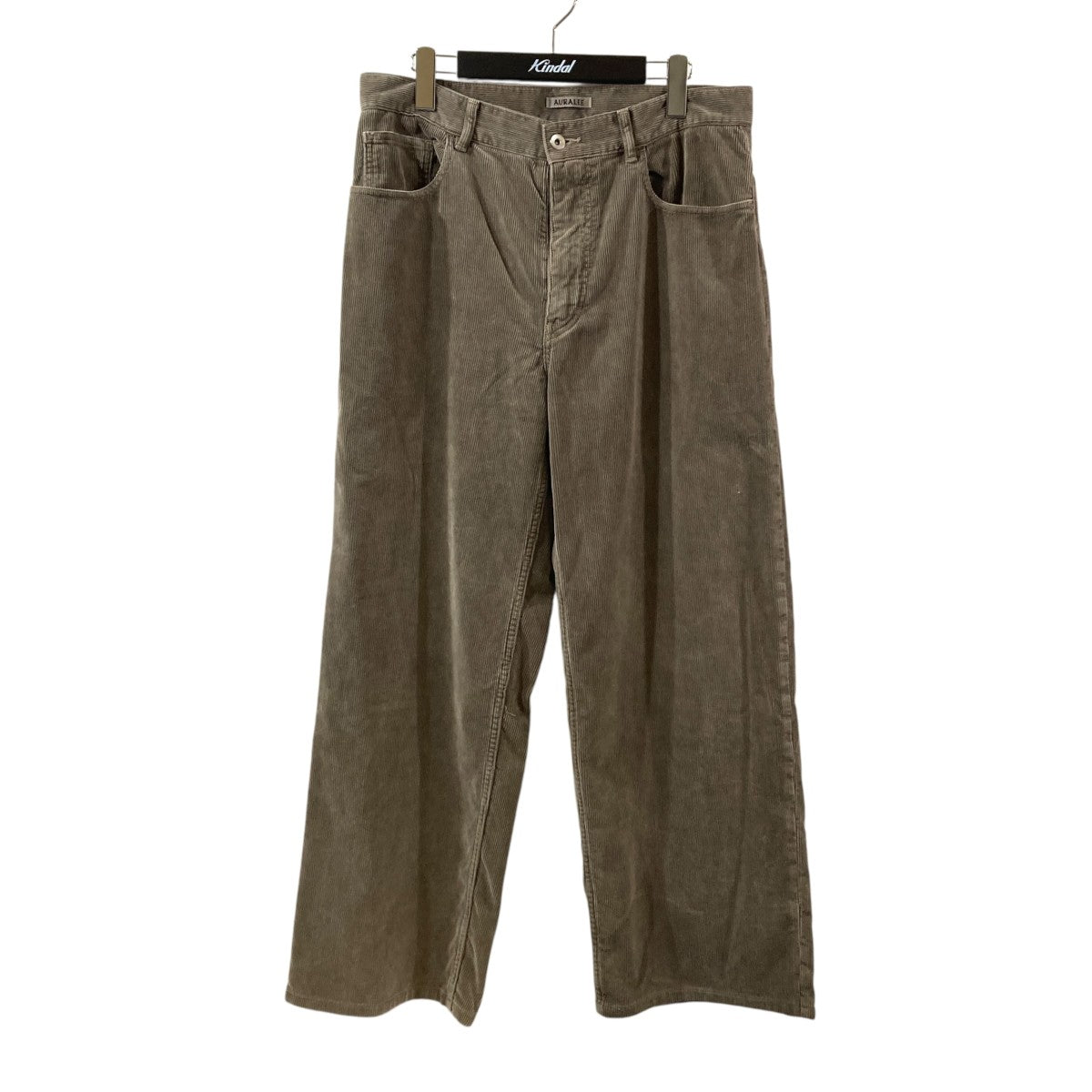 AURALEE PIGMENT DYED FINX CORDUROY WIDE 5P PANTSコーデュロイパンツA25AP02FC 古着・中古-1枚目のアイテム画像