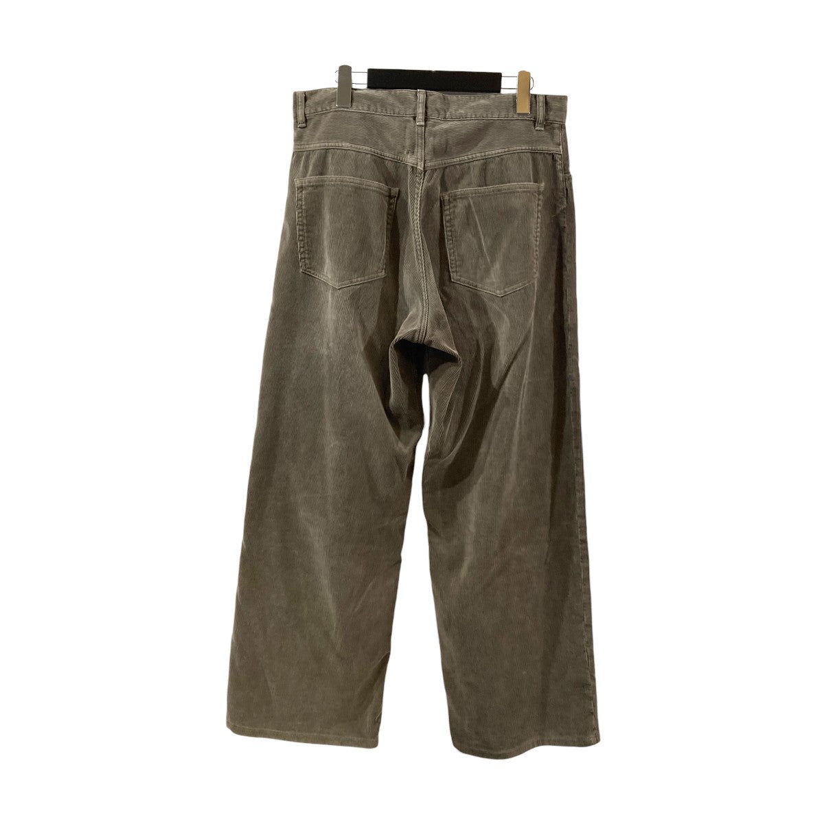 AURALEE PIGMENT DYED FINX CORDUROY WIDE 5P PANTSコーデュロイパンツA25AP02FC 古着・中古-2枚目のアイテム画像