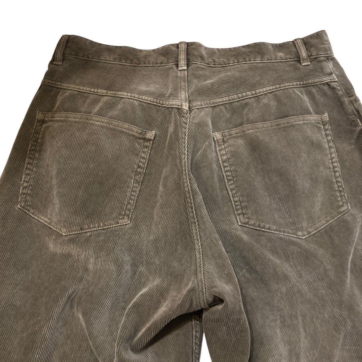AURALEE PIGMENT DYED FINX CORDUROY WIDE 5P PANTSコーデュロイパンツA25AP02FC 古着・中古-6枚目のアイテム画像