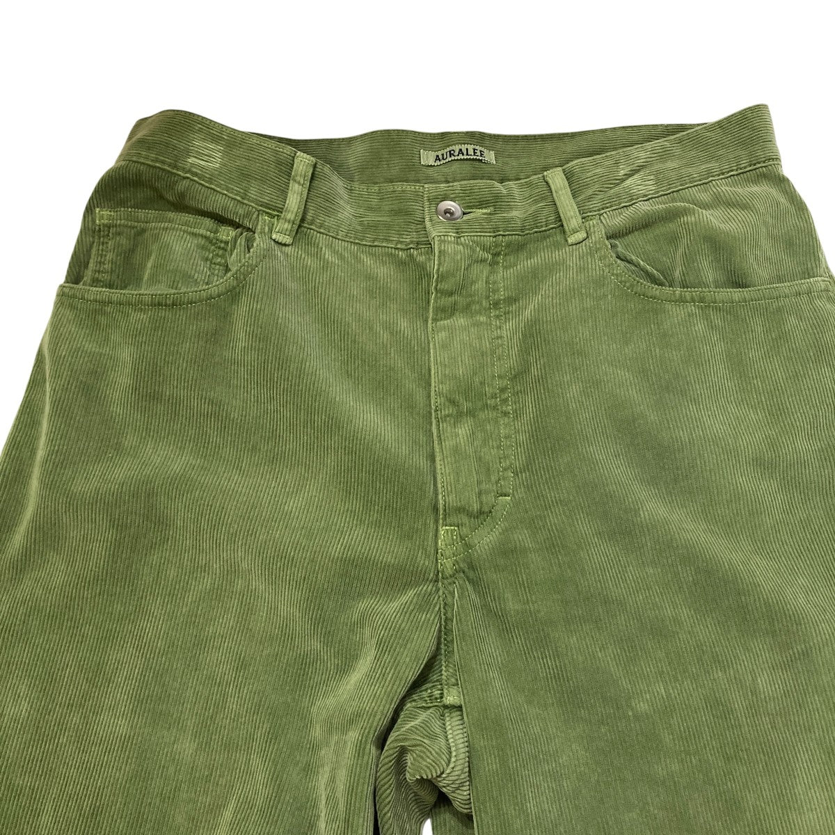 AURALEE 26SSGarment-Dyed Finx Corduroy 5P Wide PantsパンツA26SP01FX 古着・中古-3枚目のアイテム画像
