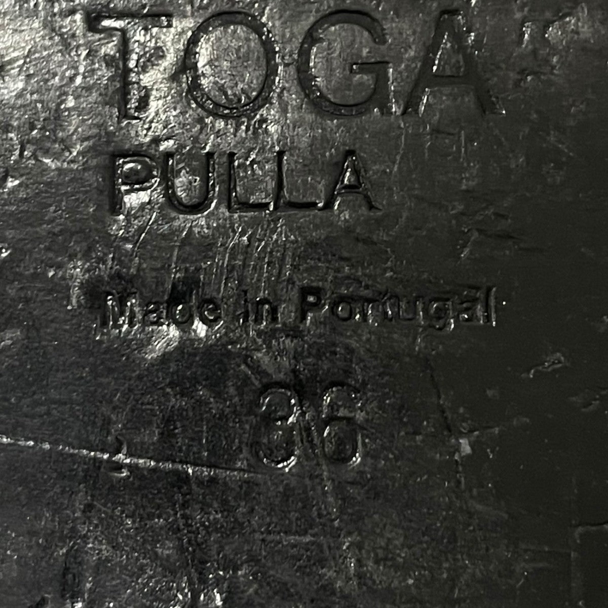 TOGA PULLA レザーシューズ0919G 古着・中古-9枚目のアイテム画像