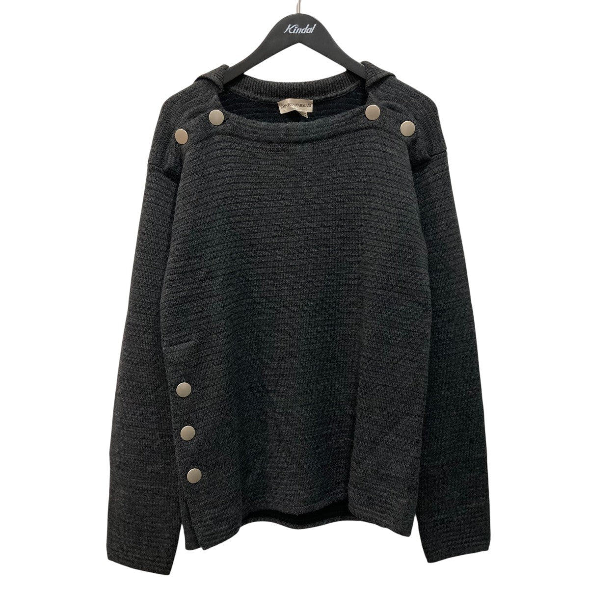 EMPORIO ARMANI デザインニット6019 古着・中古-1枚目のアイテム画像