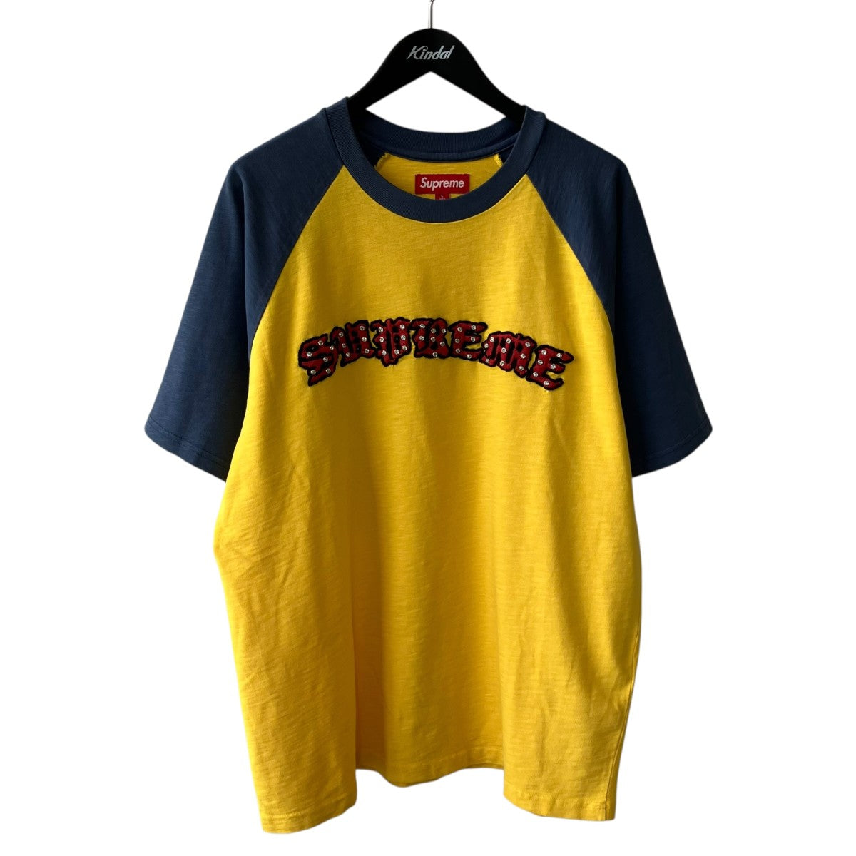 26SSRhinestone Raglan S S Top半袖Tシャツ