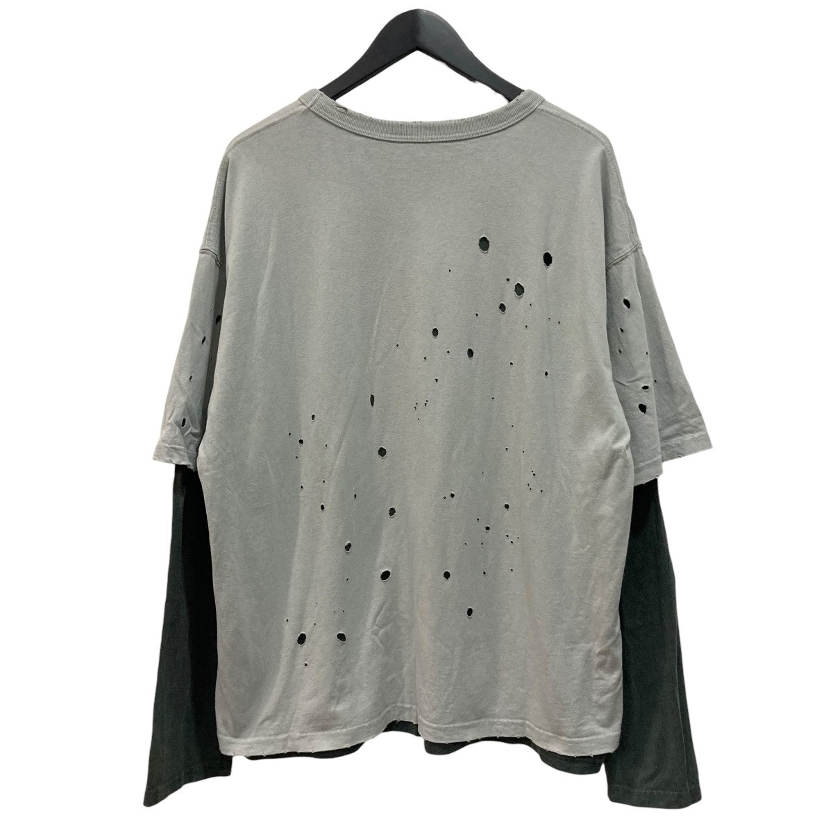 BEAMS Layered Damage Long Sleeve T-Shirt長袖Tシャツ11141174033 古着・中古-3枚目のアイテム画像
