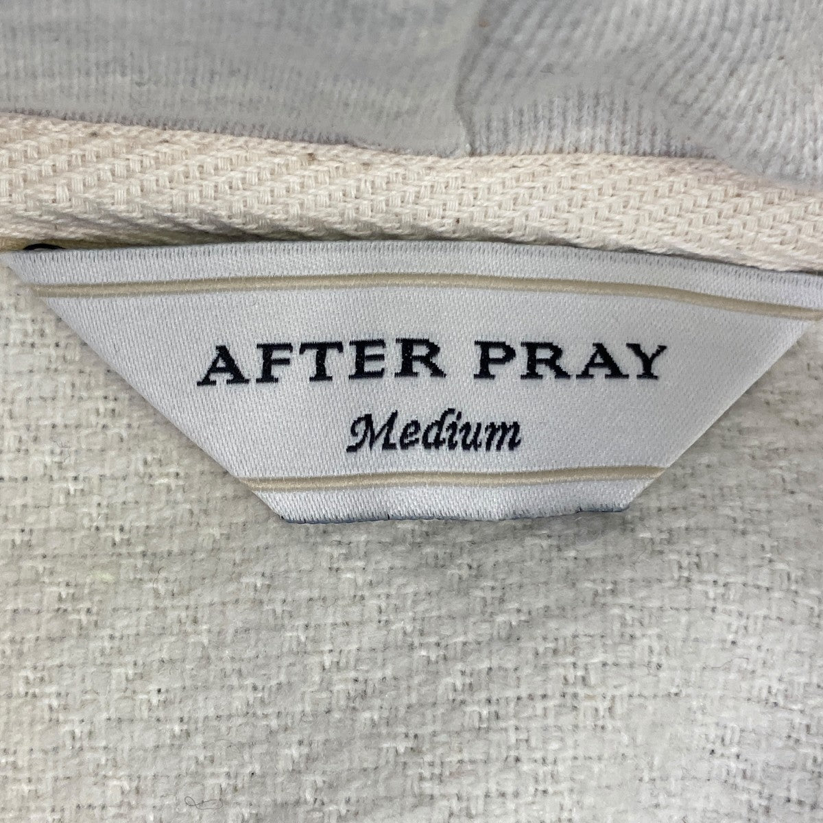 AFTER PRAY ジップパーカー 古着・中古-5枚目のアイテム画像
