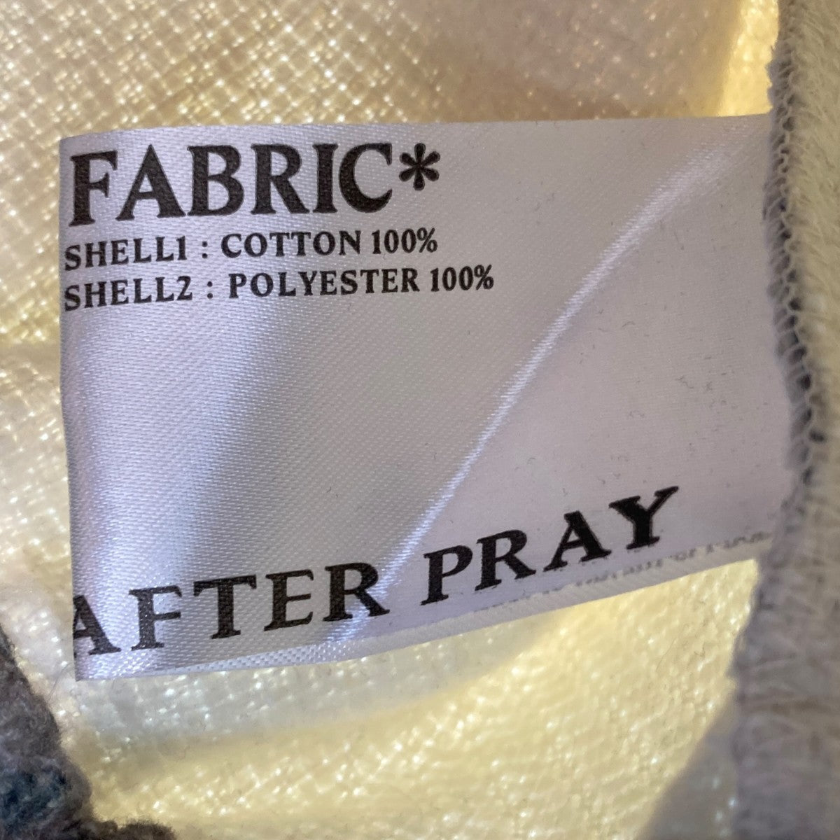 AFTER PRAY ジップパーカー 古着・中古-6枚目のアイテム画像