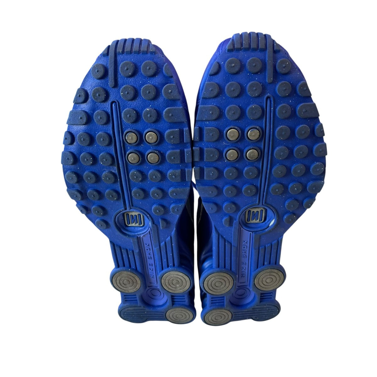 Shox R4 Racer Blue and Metallic SilverローカットスニーカーHJ7303-445