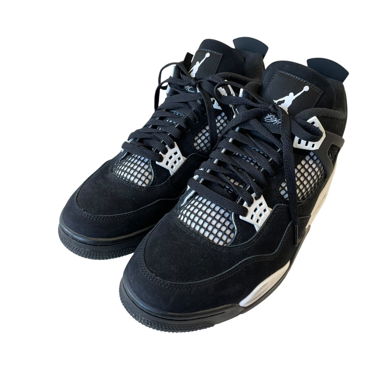 AIR JORDAN 4 RETRO WHITE THUNDER blackスニーカーFQ8138-001