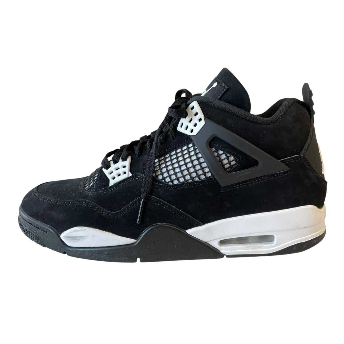 AIR JORDAN 4 RETRO WHITE THUNDER blackスニーカーFQ8138-001