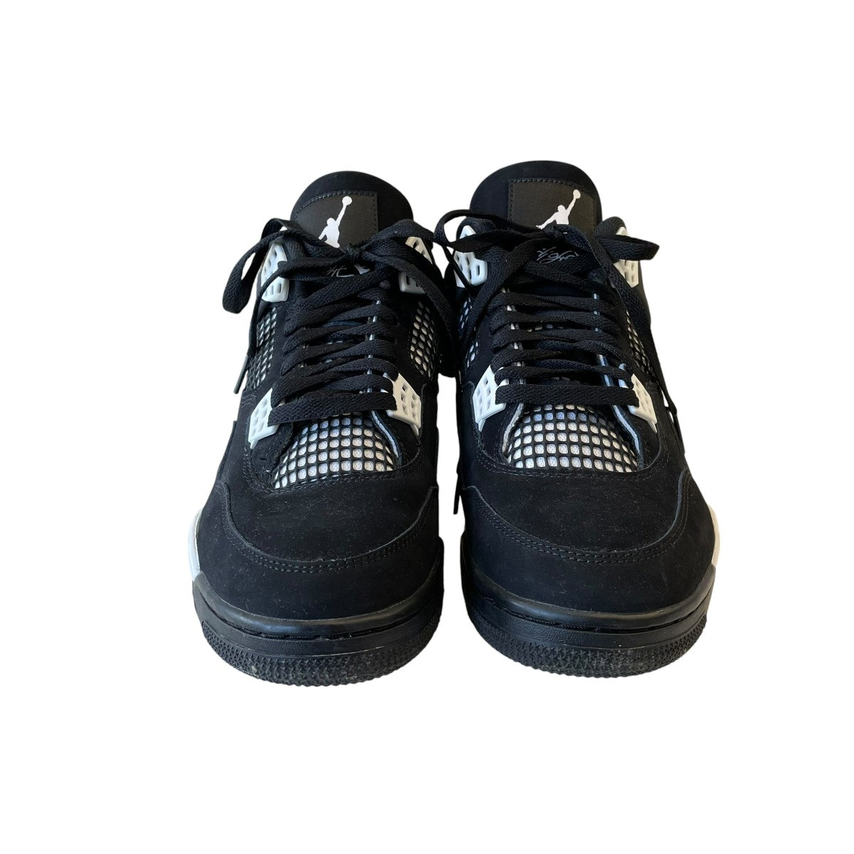 AIR JORDAN 4 RETRO WHITE THUNDER blackスニーカーFQ8138-001