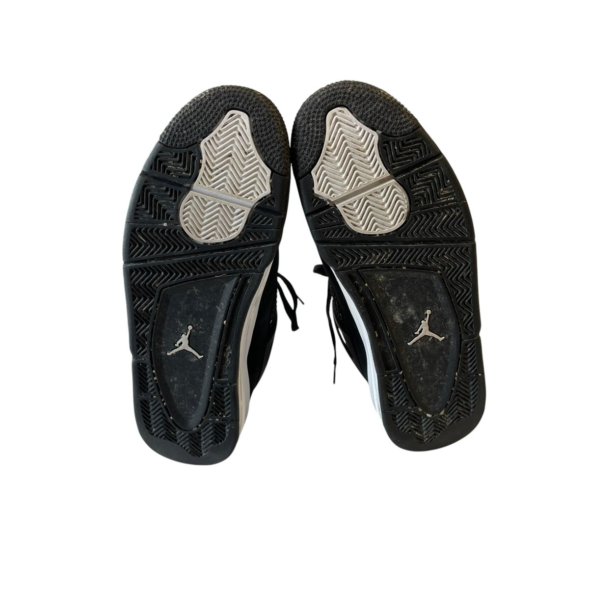 AIR JORDAN 4 RETRO WHITE THUNDER blackスニーカーFQ8138-001