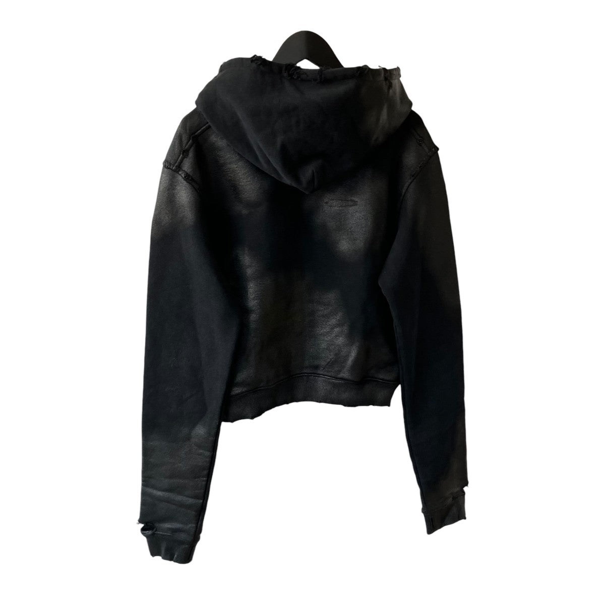 FILTH 26SSNOIR WAXED FULL ZIPジップパーカーFL261SW01 古着・中古-2枚目のアイテム画像