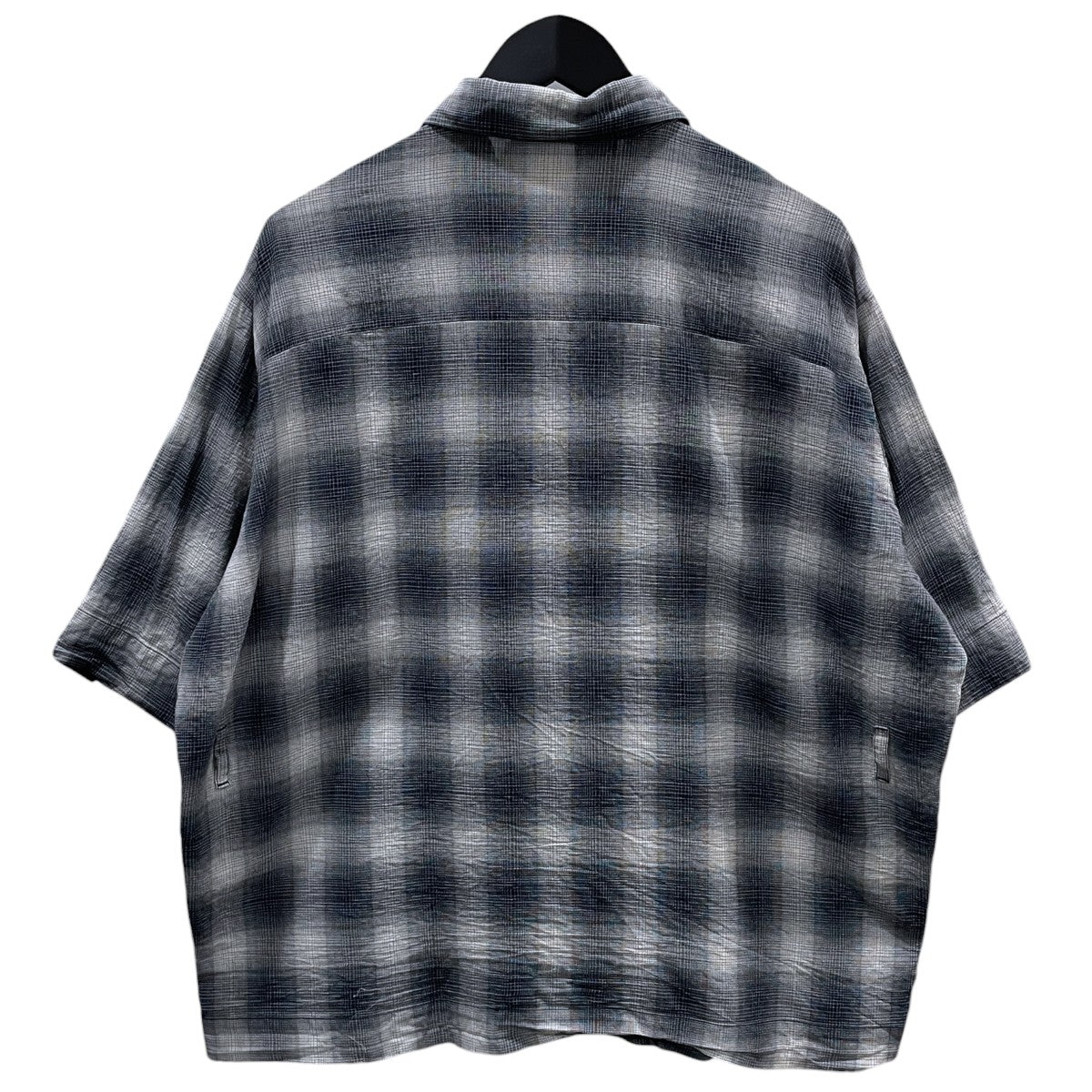 N．HOOLYWOOD 26SS オンブレチェック柄半袖シャツ HALF SLEEVE SHIRT ハーフスリーブシャツ 2261-SH53-014 古着・中古-2枚目のアイテム画像