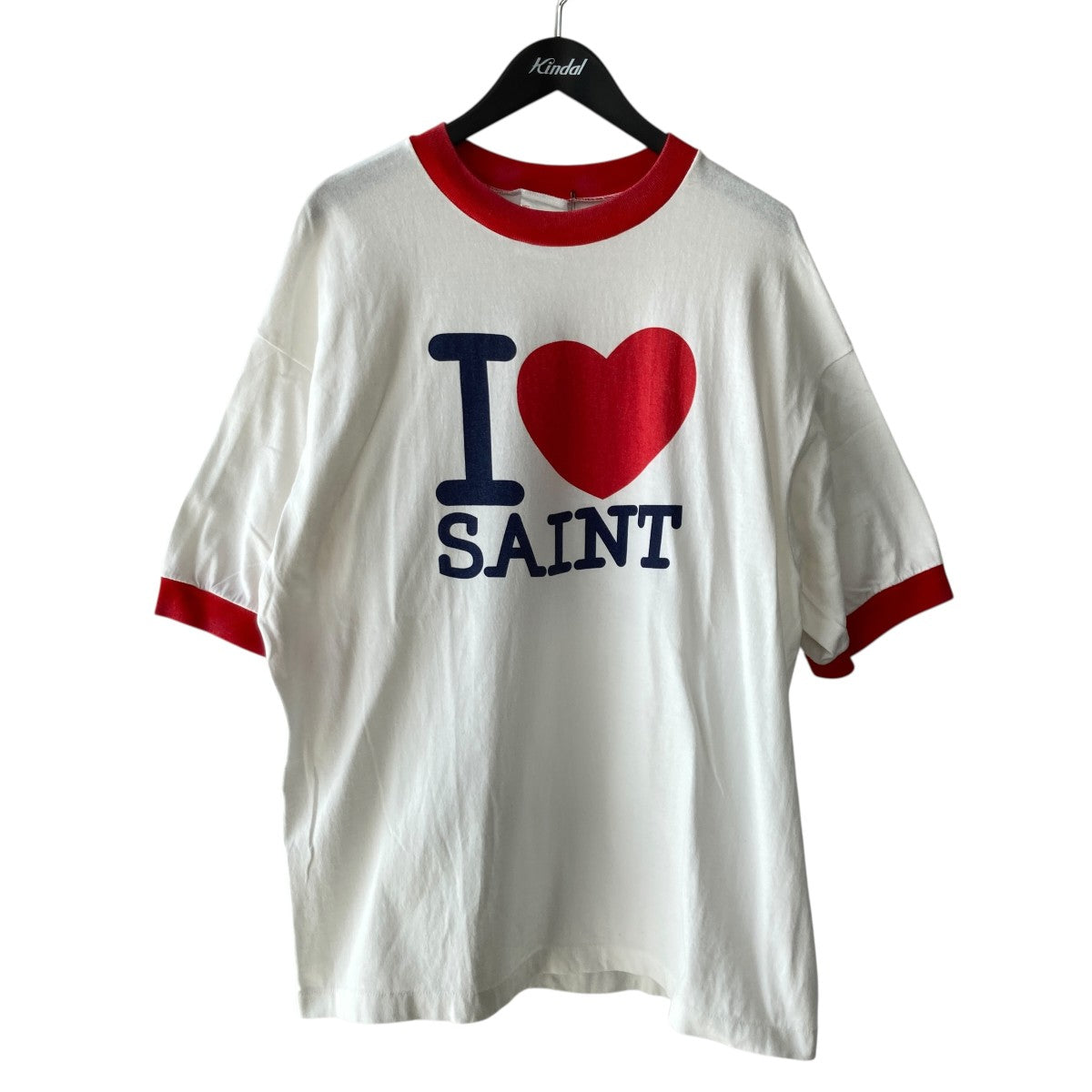 SAINT MICHAEL 26SSI LOVE SAINT SS T-SHIRTTシャツSM-MK8-0000-018 古着・中古-1枚目のアイテム画像