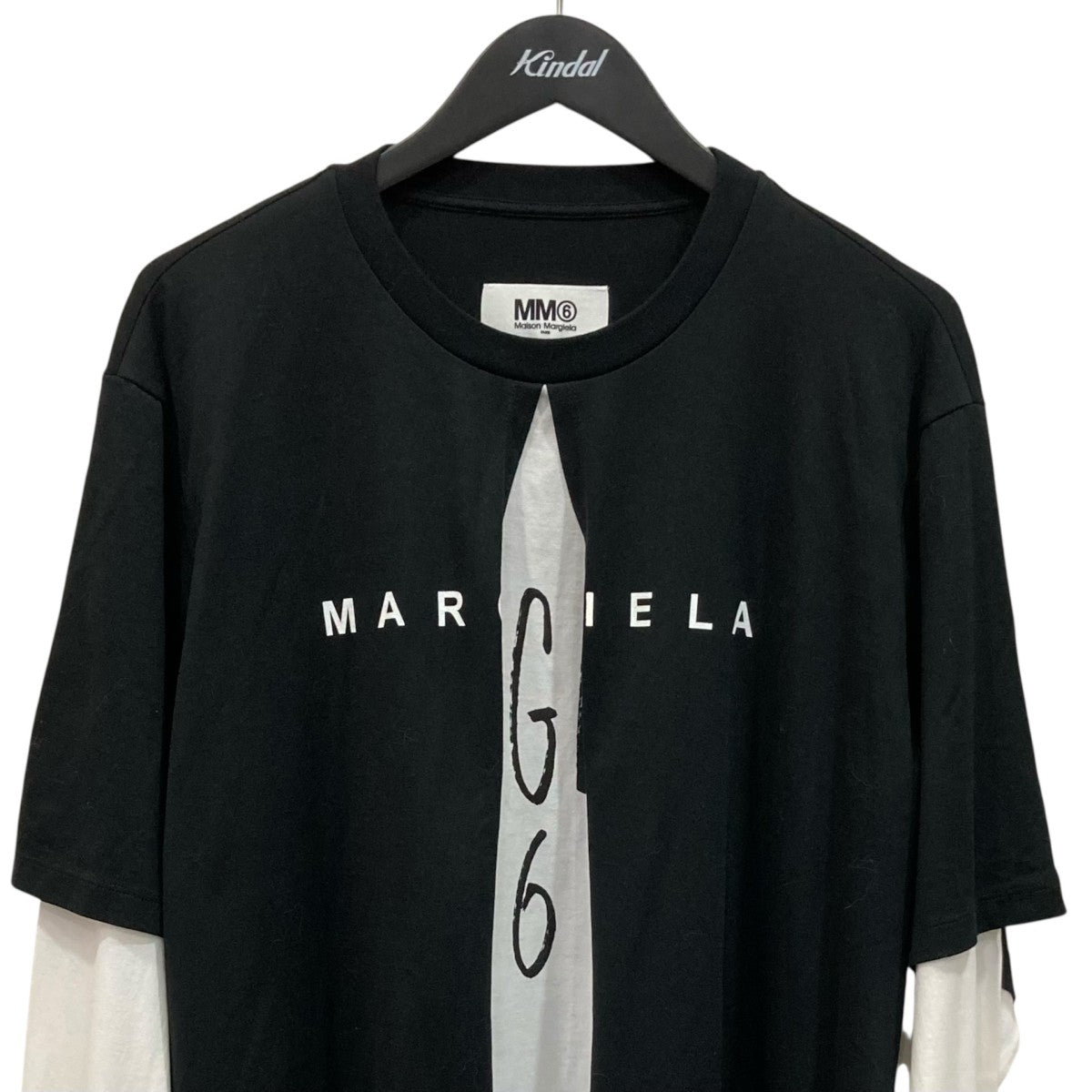 ダブルロゴプリント レイヤー長袖TシャツS52GC0223
