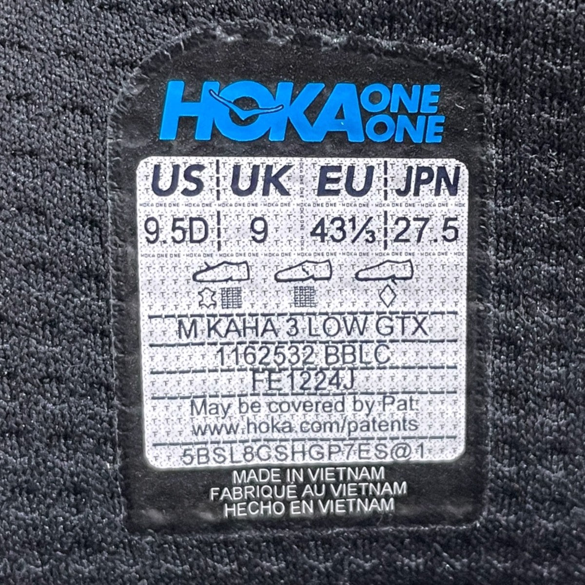 スニーカー KAHA 3 LOW GTX カハ スリー ロー ゴアテックス 1162532
