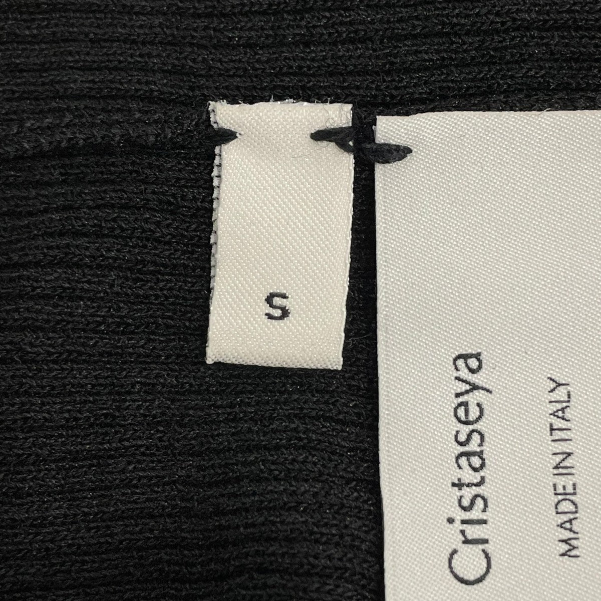 Cristaseya ワンショルダーニットカットソー 古着・中古-5枚目のアイテム画像