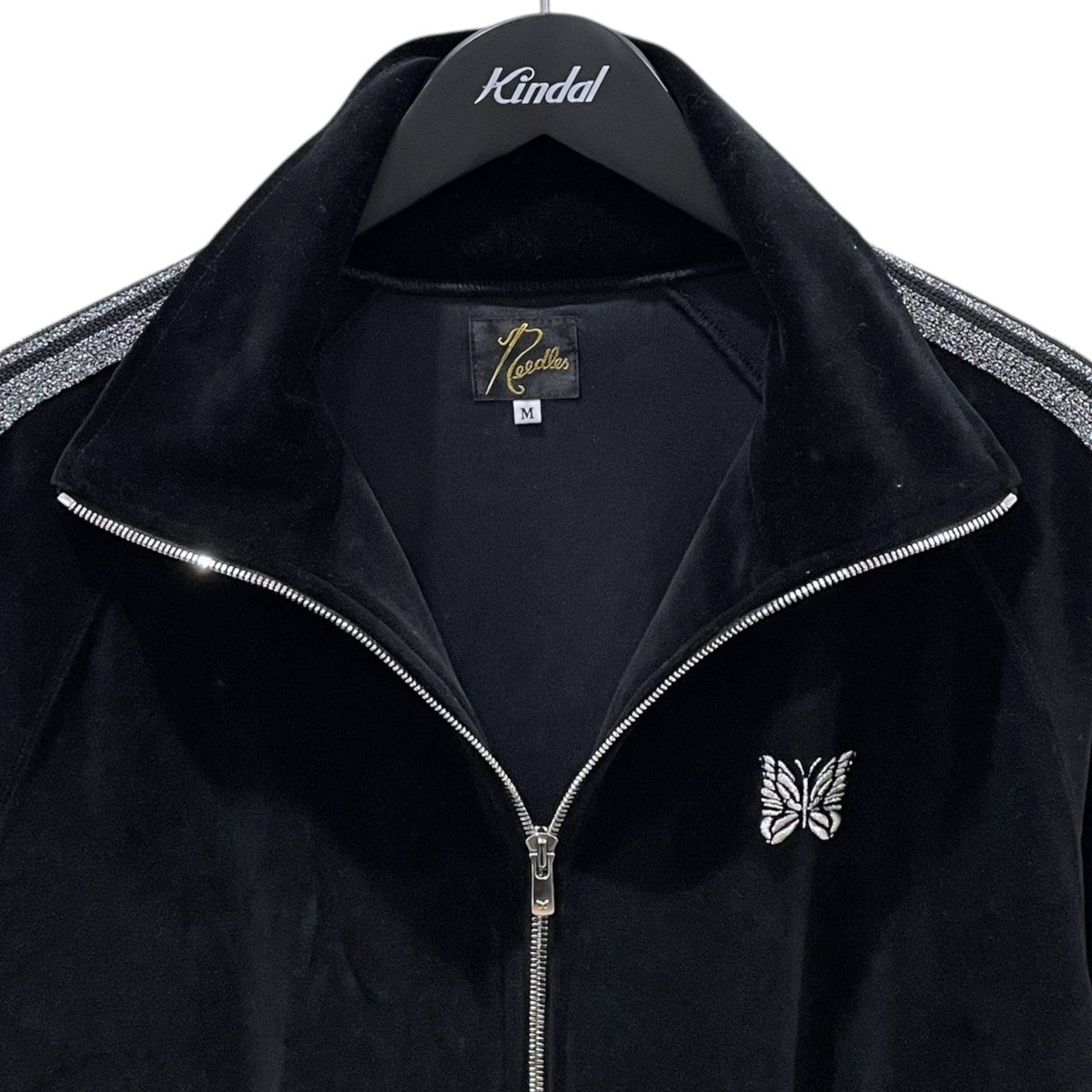 26SS ジップアップベロアジャケット TRACK JACKET - C／PE VELOUR ラックジャケット コットン／ポリエステル ベロア RW1568